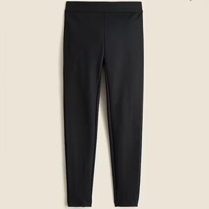 J. Crew Sleek Black Pixie pant in stretch ponte